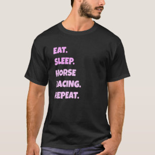 Camiseta Corrida De Cavalo Png Comer Esportes De Sono Repet
