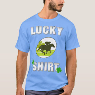 Camiseta Corrida de Cavalo Sortuda, Escuros Equestres