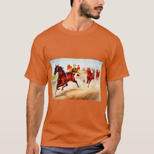 Camiseta Corrida de cavalos