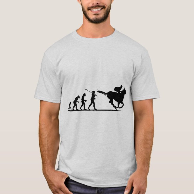 Camiseta Corrida de cavalos (Frente)