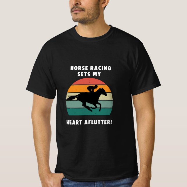 Camiseta Corrida de Cavalos (Frente)