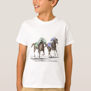 Camiseta Corrida de Cavalos Cruzados