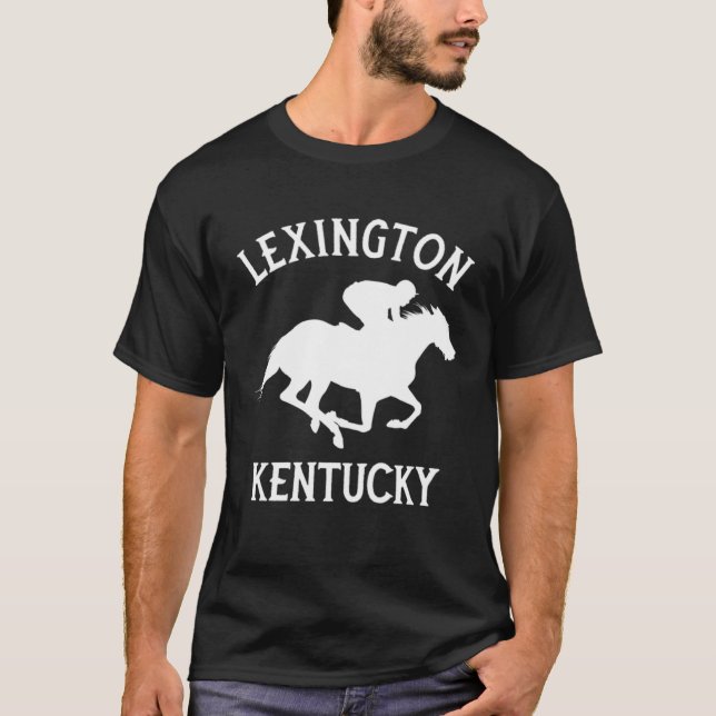 Camiseta Corrida de Cavalos Lexington Kentucky (Frente)