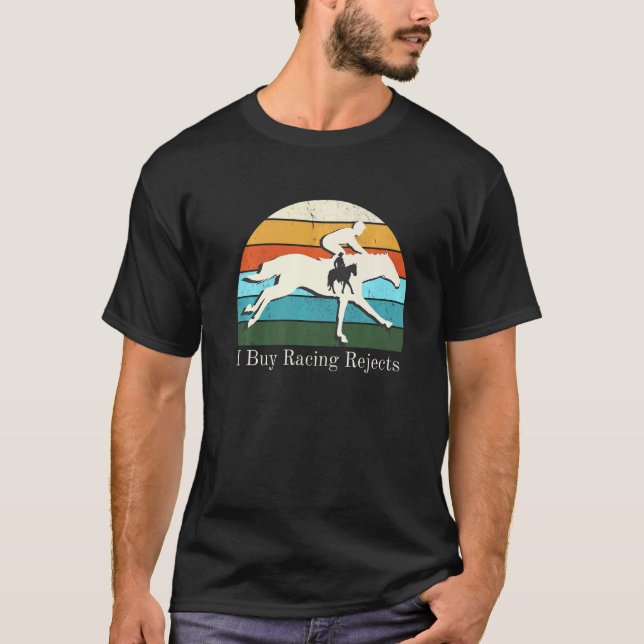 Camiseta Corrida de Cavalos Puro-Sangue Ocidental I Compro  (Frente)