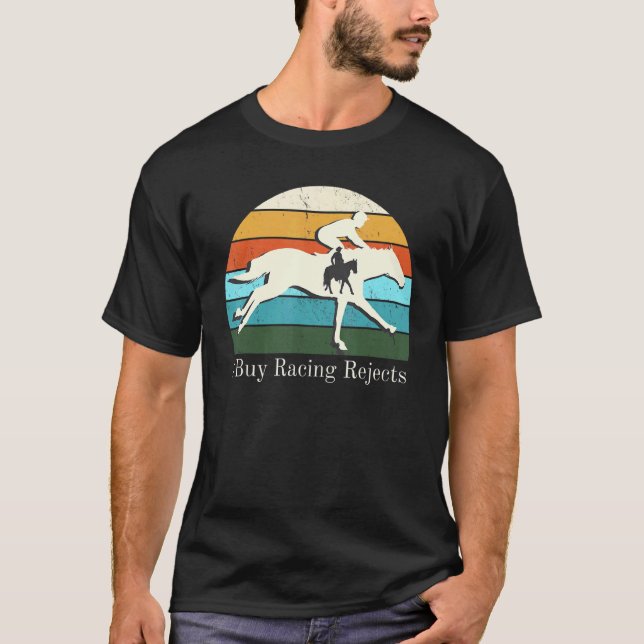 Camiseta Corrida de Cavalos Puro-Sangue Ocidental I Compro  (Frente)