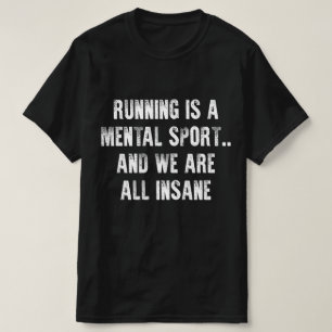 Camiseta Corrida de Cross Country Engraçada é Insana