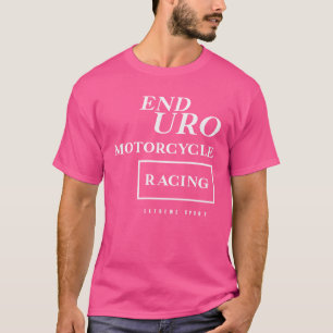Camiseta Corrida de Moto de Enduro de Esporte Extremo retrô