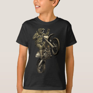 Camiseta Corrida de motocross de bicicleta camuflada piloto