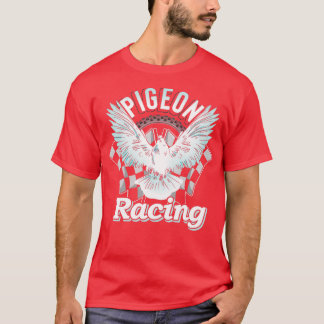 Camiseta corrida de pássaros-pombos 4