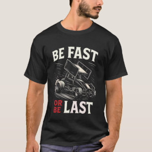 Camiseta Corrida de Pista de Terra Corrida Carro Antigo de