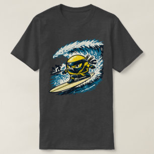 Camiseta Corrida de Surf Shinobi de Limão — Ninja de Verão