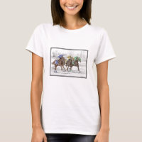 Corrida de Três Cavalos - Pescoço e Pescoço