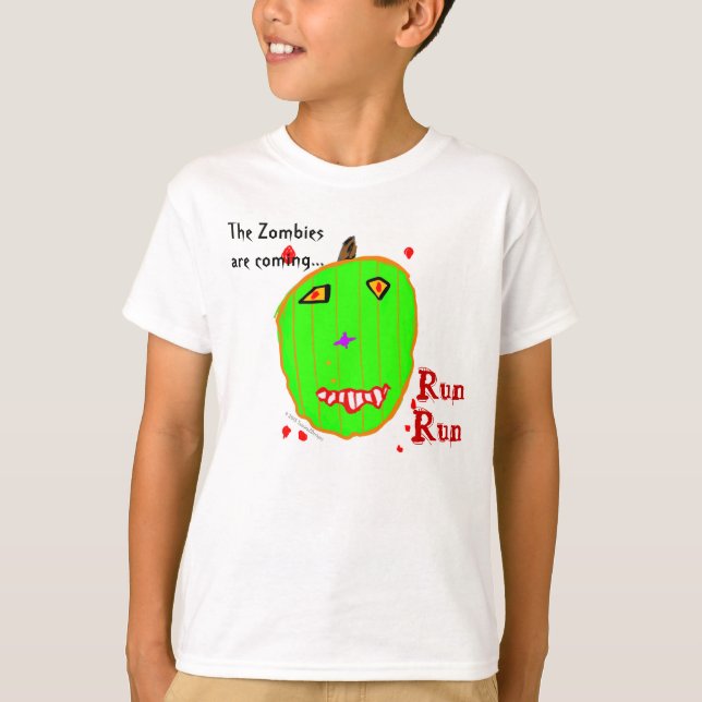 Camiseta Corrida do Zumbi Verde (Frente)