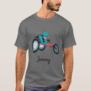 Camiseta Corrida em cadeira de rodas