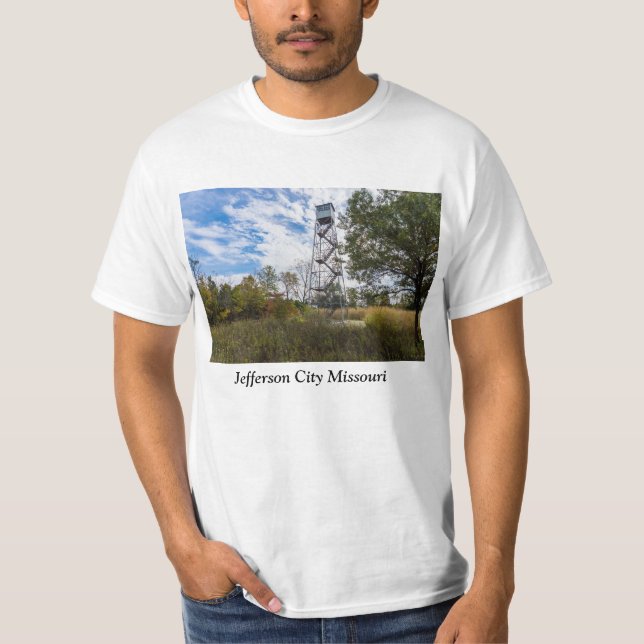 Camiseta Corrida em Torre de Fogo (Frente)