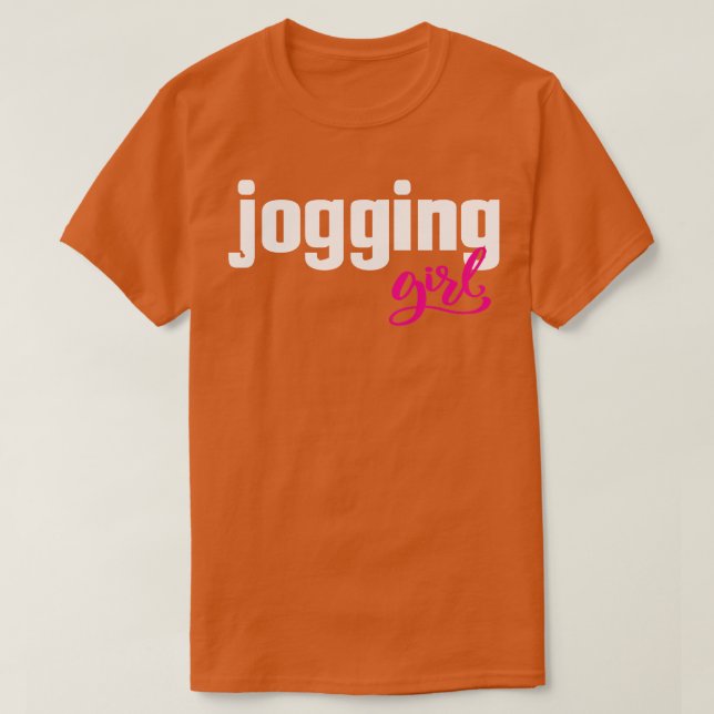 Camiseta Corrida Garota Jog Runner 1 (Frente do Design)