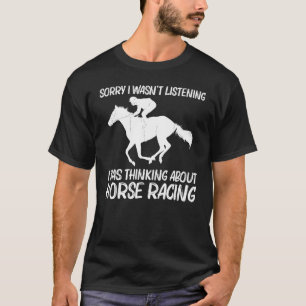 Camiseta Corrida legal De Cavalo Para Homens Cavaleiros Cor