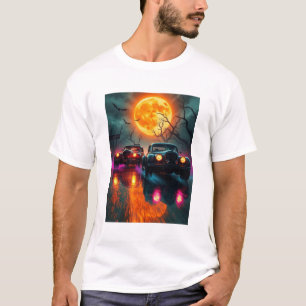 Camiseta **Corrida Monstruosa da Meia-Noite de Halloween**