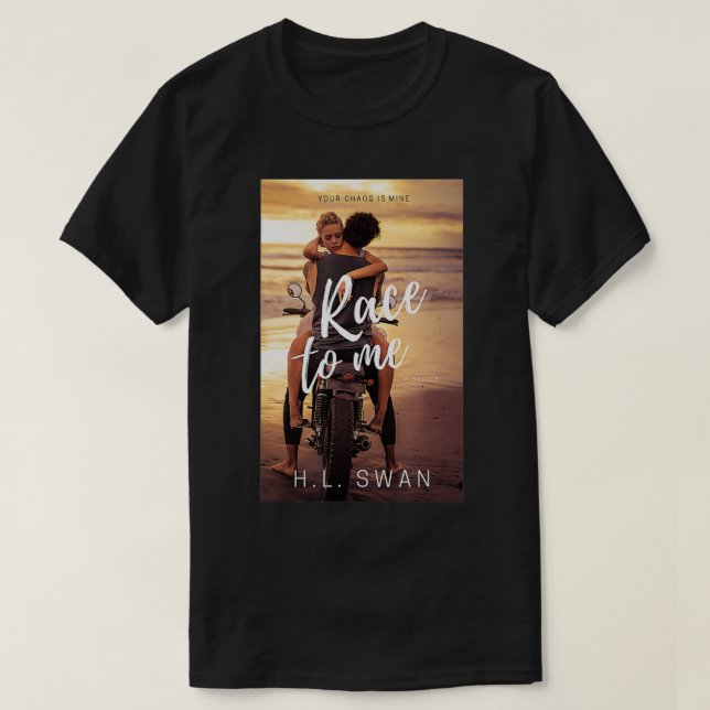 Camiseta Corrida para mim cobrir de livros (Frente do Design)