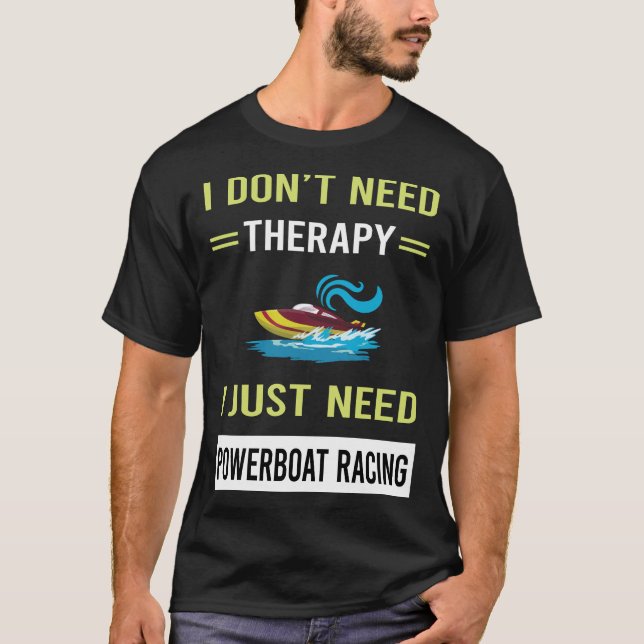 Camiseta Corrida Powerboat de Terapia (Frente)
