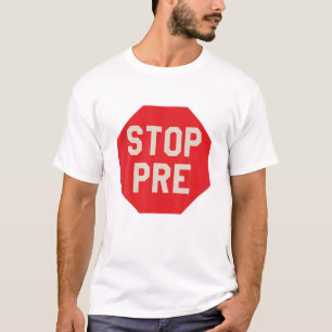 Camiseta Corrida Pré-Maratona Vintage Stop