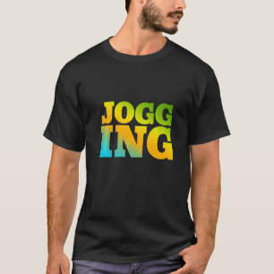 Camiseta Corrida Projetada Com Cores Natureza