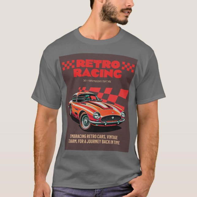 Camiseta CORRIDA RETRÔ - c. fundo (Frente)
