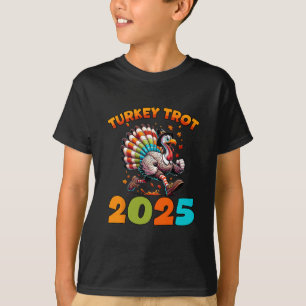 Camiseta Corrida Turkey Trot Dia de Ação de Graças 2025 Par
