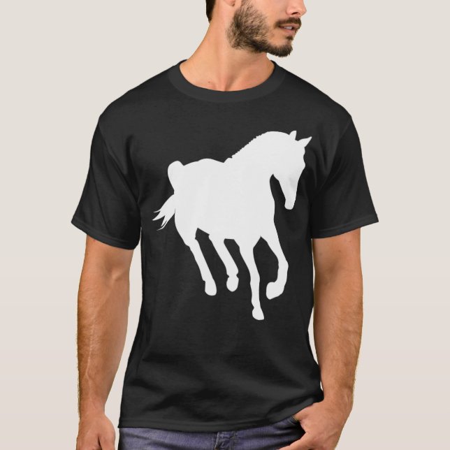 Camiseta corridas de cavalos (Frente)