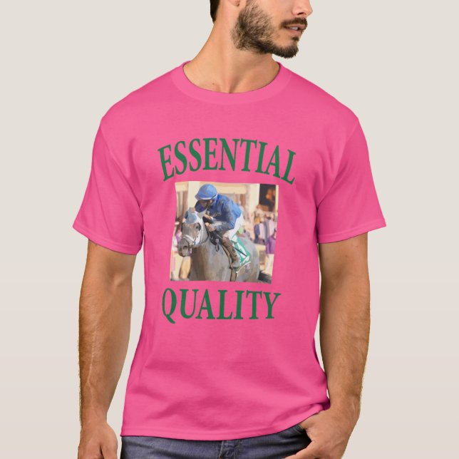 Camiseta Corridas de Cavalos de Qualidade (Frente)