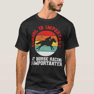 Camiseta Corridas de Cavalos Equestres