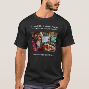 Camiseta Corrigi-lo leva tempo, T-Shirt