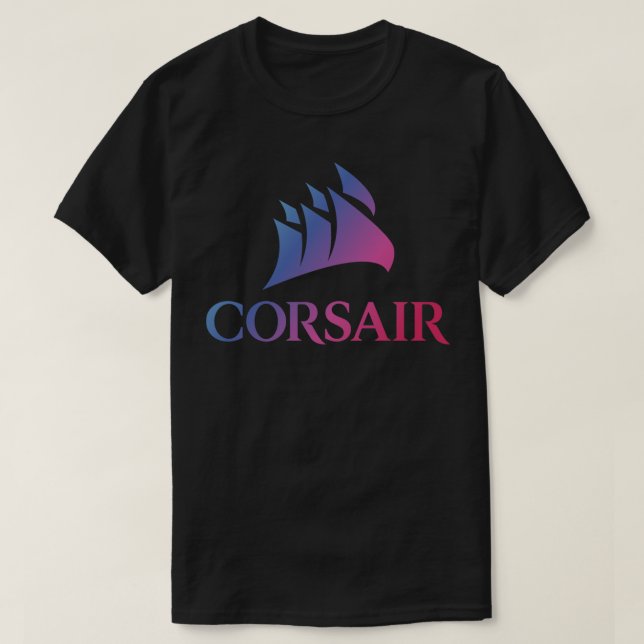 Camiseta Corsair RGB Logo Classic T-Shirt (Frente do Design)