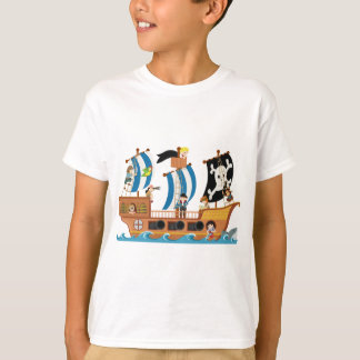 Camiseta Corsário do navio de pirata