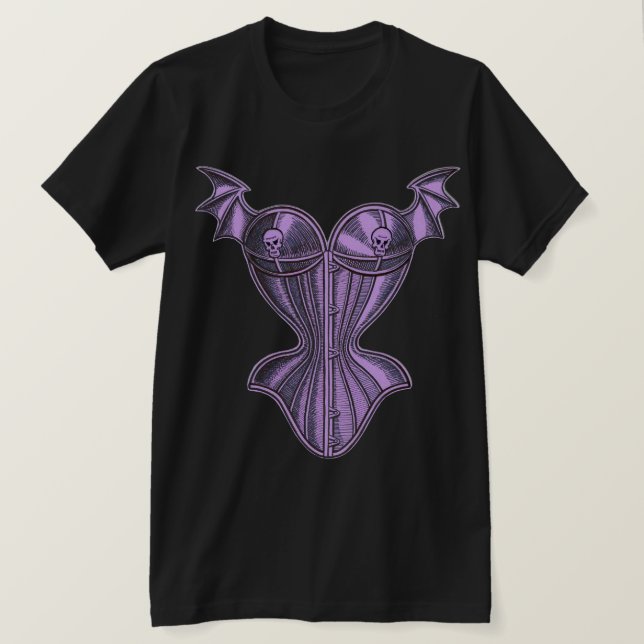Camiseta Corset (Frente do Design)