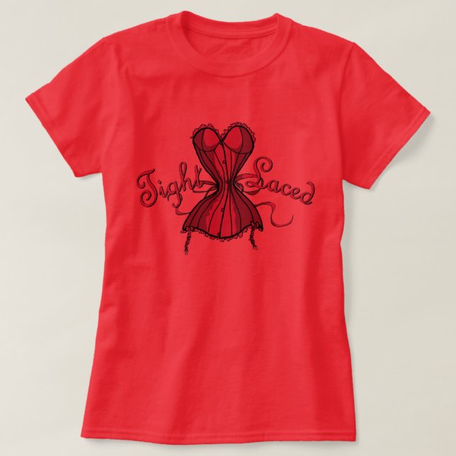 Camiseta Corset Apertado (Frente do Design)