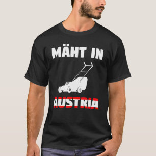 Camiseta Corta a grama na Áustria Cortador de grama Jardim