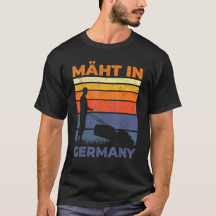 Camiseta Corta na Alemanha Jardinagem Paisagista Jardineiro