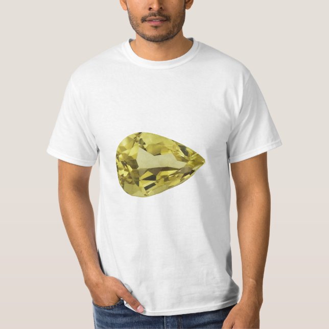 Camiseta Corta-pera amarelo (Frente)