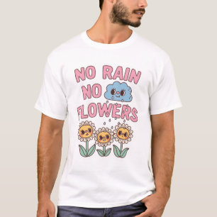 Camiseta Corta Sem Chuva Sem Flores Cota Positiva