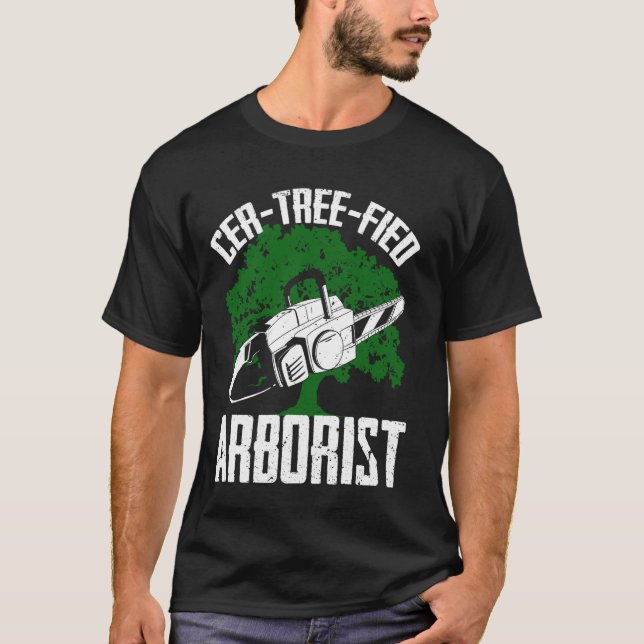 Camiseta Cortador de Árvore Arborista (Frente)