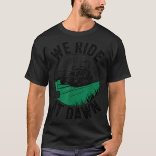 Camiseta Cortador de grama de giro zero Nós andamos ao aman