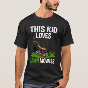 Camiseta Cortador de grama engraçado para crianças Fazenda