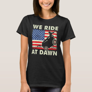 Camiseta Cortador de grama Nós andamos ao amanhecer Cortar