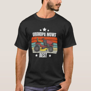 Camiseta Cortador de grama para jardinagem paisagismo Vovô 