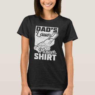 Camiseta Cortador de grama para pai jardineiro masculino