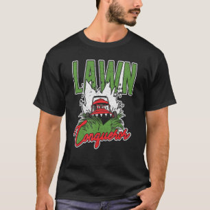 Camiseta Cortador de Relva Conquistador de Jardim