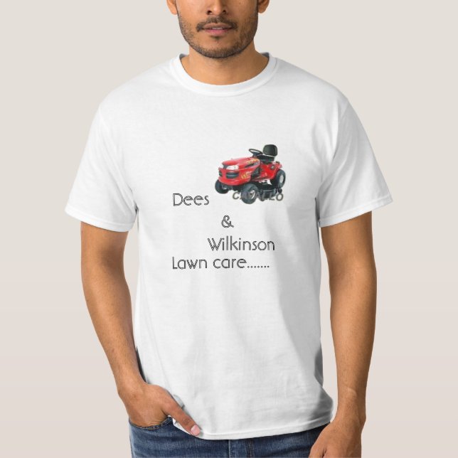 Camiseta cortador de relva, Dees               &            (Frente)