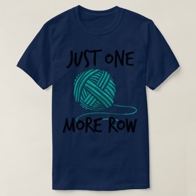 Camiseta Cortagem de Crocheting (Frente do Design)