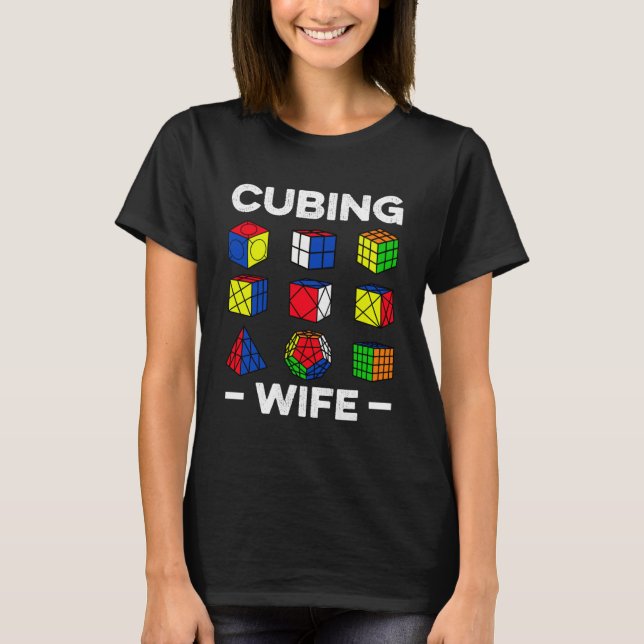 Camiseta Cortando Cubel de velocidade de esposas (Frente)